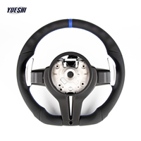Volant en cuir perforé M Sport personnalisé avec palettes de changement de vitesse pour BMW F20 F30 F32 F48 F80 F22 F34, fourni par l'usine