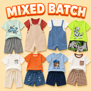 Ensemble T-shirt et short graphiques pour garçons Profit King Gamer, tenues décontractées sur le thème des jeux vidéo, lots mixtes, expédition en 48h - Product Image 6