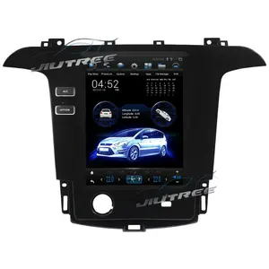 2 Din Android Tesla Style For Ford S-Max Galaxy 2007-2015 Car Radio Multimedia Player Auto Stereo GPS Navi Head Unit DSP Carplay