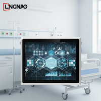 Panel PC Industrial de Grado Médico LN de 15 Pulgadas, IP65 Resistente al Agua, Sin Ventilador, Procesador Intel Core para Uso Hospitalario, Guangdong