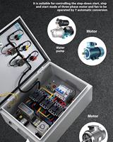 Ensemble complet personnalisé de panneaux de commande de moteur triphasé, boîte de commande, tableau de distribution d'alimentation, panneau électrique