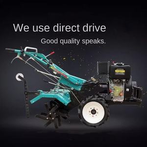 Allradgetriebener Diesel-Kultivator Rotationshacke Unkrautbekämpfung Pflügen Doppelfunktion Furchen- und Rückfüllmesser für Nass- und Trockenland - Product Image 6