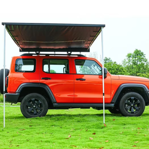 Vendita calda singolo quattro stagioni impermeabile auto tende da sole in alluminio palo Oxford tessuto rapido apertura automatica per campeggio all'aperto - Product Image 2