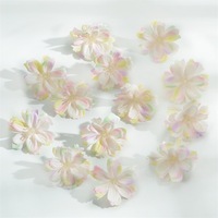 Têtes de fleurs artificielles en soie de couleurs mélangées en gros pour bricolage, fleurs pour toile de fond de mariage, mur de fleurs, décoration de fête, OEM