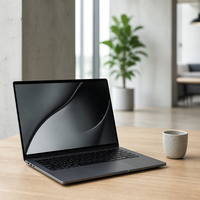 Laptop Pilihan Penggemar Teknologi Baru 14 Inci AMD Ryzen 5 5500U 16GB RAM 512GB SSD Windows 11 Business Notebook