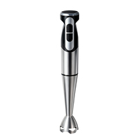 Mini mixeur design moderne, mixeur 4 en 1 multifonctionnel sans fil, mixeur à main avec 3 accessoires, mixeur électrique pour jus