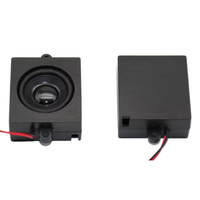 Grosir 5045 persegi 50*45MM 90dB SPL 8 Ohms 5 Watt rongga 4Ohm 5 W Speaker penutup dengan kawat untuk peralatan rumah pintar RoHS