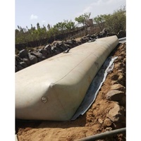 Réservoir de stockage gonflable d'industrie d'oreiller de vessie d'eau de stockage de résistance de larme de bâche de PVC de 15000 litres