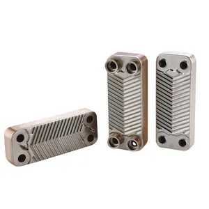 CB10High Quality Industrial Plate Heat Exchanger Air to Water Brazed Heat Exchanger boiler parts