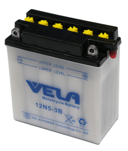 Nouvelle <span class=keywords><strong>batterie</strong></span> de moto sèche <span class=keywords><strong>12N5</strong></span>-<span class=keywords><strong>3B</strong></span> 12V 5AH pour motos et scooters - Product Image 4
