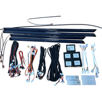 Kit d'éclairage ambiant universel pour voiture, 18 en 1, dynamique, 256 couleurs changeantes, 18 LED, éclairage intérieur de voiture