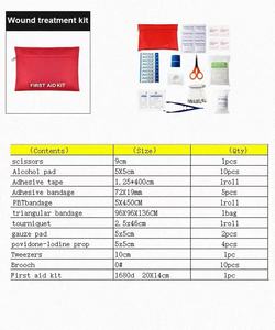 Trousse de premiers secours portable en EVA <span class=keywords><strong>pour</strong></span> animaux de compagnie (chats, chiens) avec outil de retrait des <span class=keywords><strong>tiques</strong></span>, fournitures médicales, logo personnalisé, <span class=keywords><strong>pour</strong></span> la survie en extérieur - Product Image 4