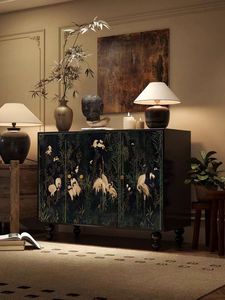 Mobile Ecologico Tradizionale in Legno Massello di Grande Capacità e Durevole per <span class=keywords><strong>Quadri</strong></span> e Scarpe, per Soggiorno e Bar Domestico - Product Image 2