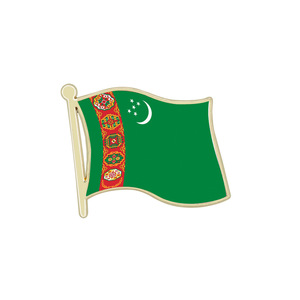 Broche en métal plaqué or avec drapeau national personnalisé, épinglette émaillée, vente en gros d'usine - Product Image 6
