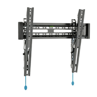 Support mural inclinable universel pour téléviseur avec niveau à bulle et verrouillage rapide pour téléviseurs LED LCD de 26 à 65 pouces ZENO CT2
