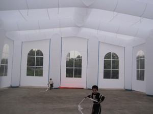 Tentes de réception modulaires gonflables quatre saisons avec caractéristiques imperméables et ignifuges pour événements en plein air - Product Image 6