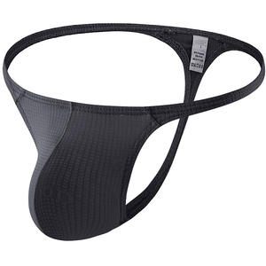 Caleçon string sexy semi-<span class=keywords><strong>transparent</strong></span> respirant à taille basse pour <span class=keywords><strong>homme</strong></span>, style bikini tendance - Product Image 6