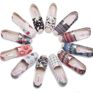 26 моделей: Новые повседневные модные слипоны <span class=keywords><strong>Thomas</strong></span> в стиле старого Пекина из ткани, дышащие, с нескользящей мягкой подошвой из ПВХ, для весны/осени - Product Image 5