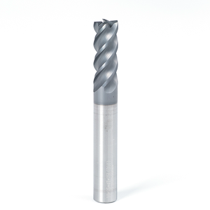 Custom 4-Flute Flat Carbide End Mill Precision AlCrN Coated <strong>CNC</strong> Milling Cutter Factory Direct Sales Available in Stock D1MM 20MM - Product Image 4