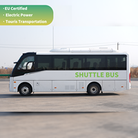 Autobús Eléctrico Premium de 7.8m para Carretera, Transporte Escolar en África, 30 Asientos, Autobús Eléctrico con Batería CATL, Cero Emisiones