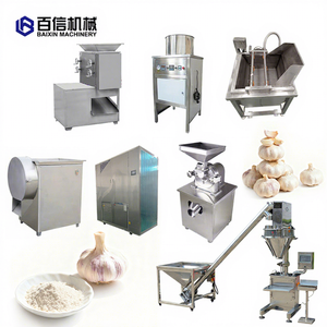 Ligne de production et équipement de transformation de poudre d'ail neuve, haute efficacité, en acier inoxydable 304, fournis par l'usine - Product Image 1