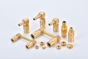 Raccordo diritto Jiffy per piastrelle, in ottone, a flusso aperto, con attacco rapido per tubo refrigerante, connettore a barb, raccordi per tubi - Product Image 2