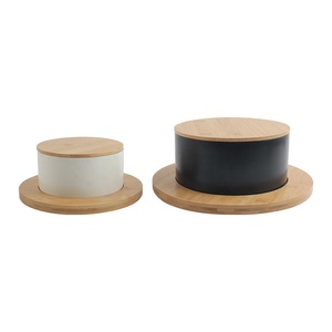 Round Double-Wall Stainless Steel Bowl - Product Image 1