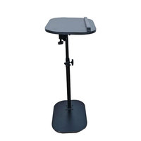 Mesa de Noche Reversible de Altura Ajustable, Mesa Auxiliar para Sala de Estar, Mesa de Centro para Sofá, Escritorio para Computadora en Casa, Mesa Pequeña para Balcón, Superficie de Madera MDF