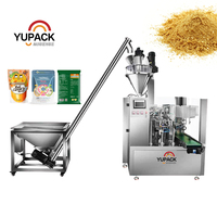 Solution clé en main d'emballage de poudre avec machine d'emballage de sachets préformés et automatisation de la fin de ligne