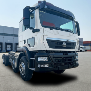 รถบรรทุกหัวลาก Sinotruk HOWO TX 8x4 มือสอง เครื่องยนต์ดีเซล Weichai 6 สูบ 6 เกียร์ขับเคลื่อน ระบบกันสะเทือนแบบลม เบาะนั่งด้านซ้าย พวงมาลัยซ้าย - Product Image 4