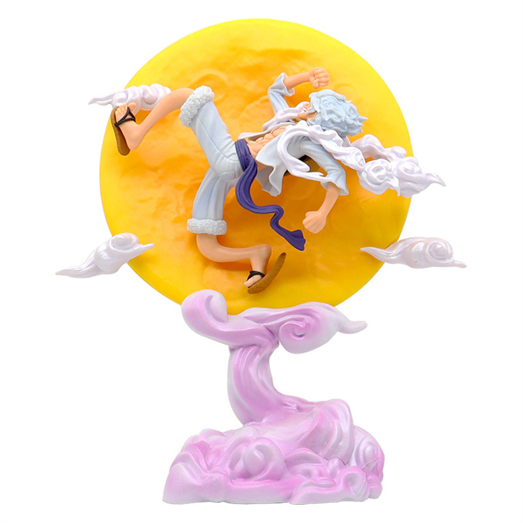 Wholesale GK Five Gear Sun God Nica Luffy One Pieces Anime Activity Figures