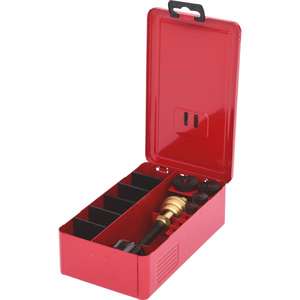 KS TOOLS - 136.1100 Ensemble de fraisage pour siège de robinet 3/8 ''-1'' (5 pcs) - EAN 4042146019894 SANITARY TOOLS - Product Image 1