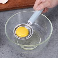 Séparateur d'œufs en acier inoxydable, séparateur de blanc d'œuf et de jaune d'œuf pour la maison