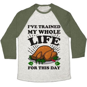 Ho tracciato un percorso di allenamento che mi ha portato a questo giorno, maglietta da baseball unisex in tessuto misto - Product Image 3