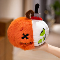 Boneka Halloween Grosir, Mainan Boneka Hantu Kecil, Labu, Laba-laba, Kelelawar, Bantal Plush Lucu, Boneka Plush Kartun