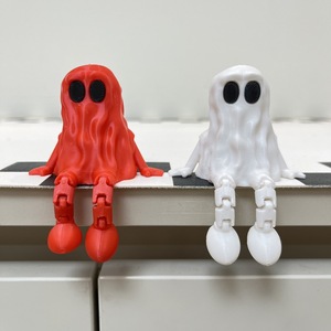 Figurines fantômes d'Halloween imprimées en 3D, jouets anti-stress articulés, jouets pour enfants, décorations pour la maison, la voiture et le bureau - Product Image 1