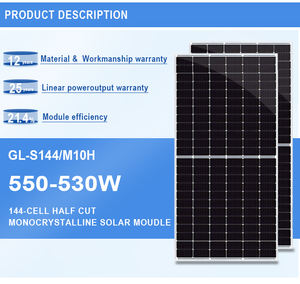 Top <strong>10</strong> Best 500 Watt Monocrystalline Solar Roof Panels PERC Half Cell Technology Premium Photovoltaic Solar Panels Trusted - Product Image 3