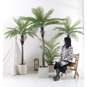 Arbre de coco artificiel Dream Castle 200 cm+, décoration intérieure et extérieure en plastique, plante tropicale, accessoires de mariage et de décoration intérieure - Product Image 1
