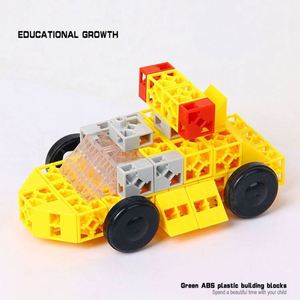 Bloques de Construcción Mágicos de Plástico ABS Educativos para Niños, Bloques Personalizados 3D para Construir Autos, Juguetes de Bloques de Construcción DIY para Niños, Novedad 2020 - Product Image 5