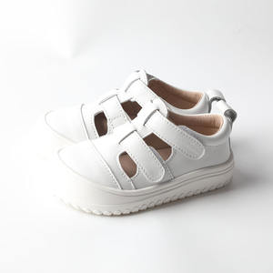 Babyhappy européen américain été sandales garçons nouveau bambin creux arc conception boucle sangle en cuir véritable supérieur Gel de silice - Product Image 6