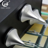 YIVO XSSH nouveau Design pieds de support en alliage d'aluminium pour Audio audiophile amortisseur HIFI CD amplificateur haut-parleur Spike Isolation