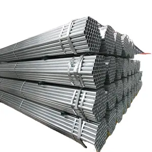 Hot dipped welded galvanized scaffolding steel pipe/construction steel pipe