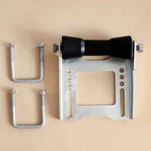 Kit de rouleaux de quille de <span class=keywords><strong>remorque</strong></span> de bateau galvanisé à chaud avec rouleau en vinyle de 10 <span class=keywords><strong>pouces</strong></span> pour poutres transversales de 2x4 <span class=keywords><strong>pouces</strong></span> - Product Image 4