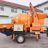 JBS40 portatif de remorque 40m3 bétonnière pompe d'exportation au sénégal