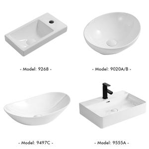 Kidoir, Lavabo Bol <span class=keywords><strong>Vasque</strong></span> <span class=keywords><strong>Salle</strong></span> <span class=keywords><strong>de</strong></span> <span class=keywords><strong>Bain</strong></span> en Céramique Certifié cUPC, Évier à Poser sur Comptoir, Bassin à Main en Porcelaine - Product Image 4