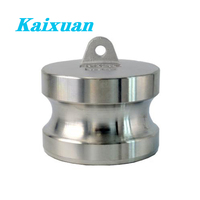 Raccord rapide Camlock de type DP à embout de 2-1/2 pouces, en acier inoxydable 304, à rainure de came pour pompes à tuyaux
