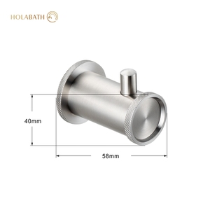 Crochets muraux adhésifs en acier inoxydable pour salle de bain, support à serviettes mural – Offre Spéciale - Product Image 3