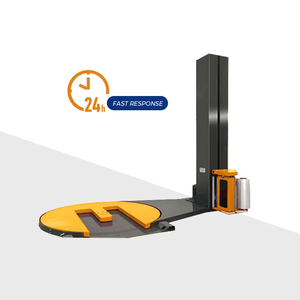 M Type Turntable Pallet Wrapping <b>Machine</b> Suitable for Forklift Pallet Wrapper Fully Automatic Pallet <b>Stretch</b> Wrapping <b>Machine</b> - Product Image 4