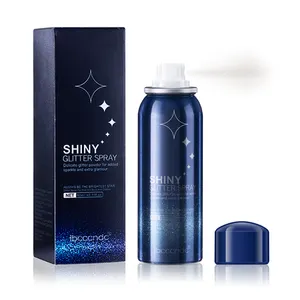 Glitter Spray 2022 Tijdelijke Glanzend Haar Body Glitter Spray Highlighter Gezicht Langdurige Holografische Poeder Sprays