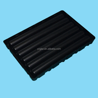 Bandeja de Transporte de Plástico HDPE Negra Resistente al Desgaste, Marca YZG, Directo de Fábrica, Personalizada para Piezas Automotrices, Hecha en China
